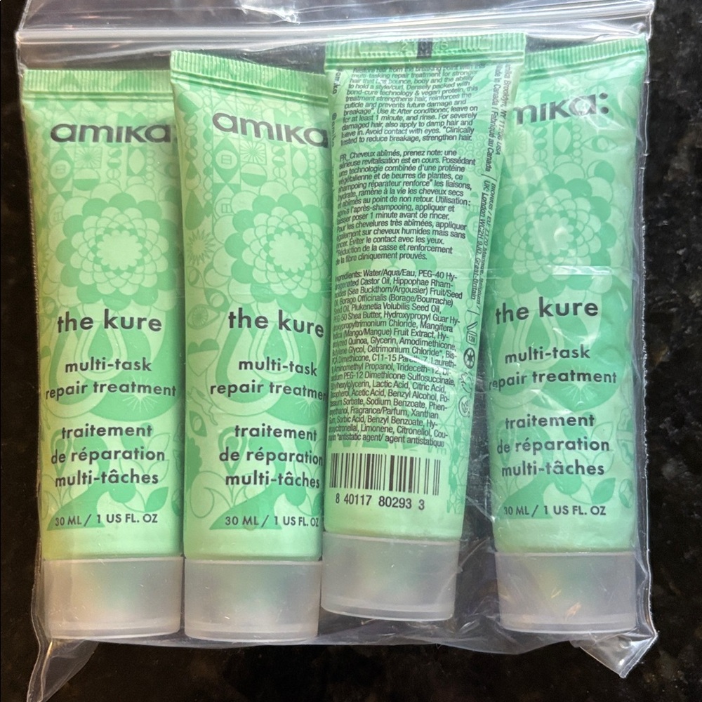 Amika The Kure Multi-Task Repair Treatment (Set of 4)